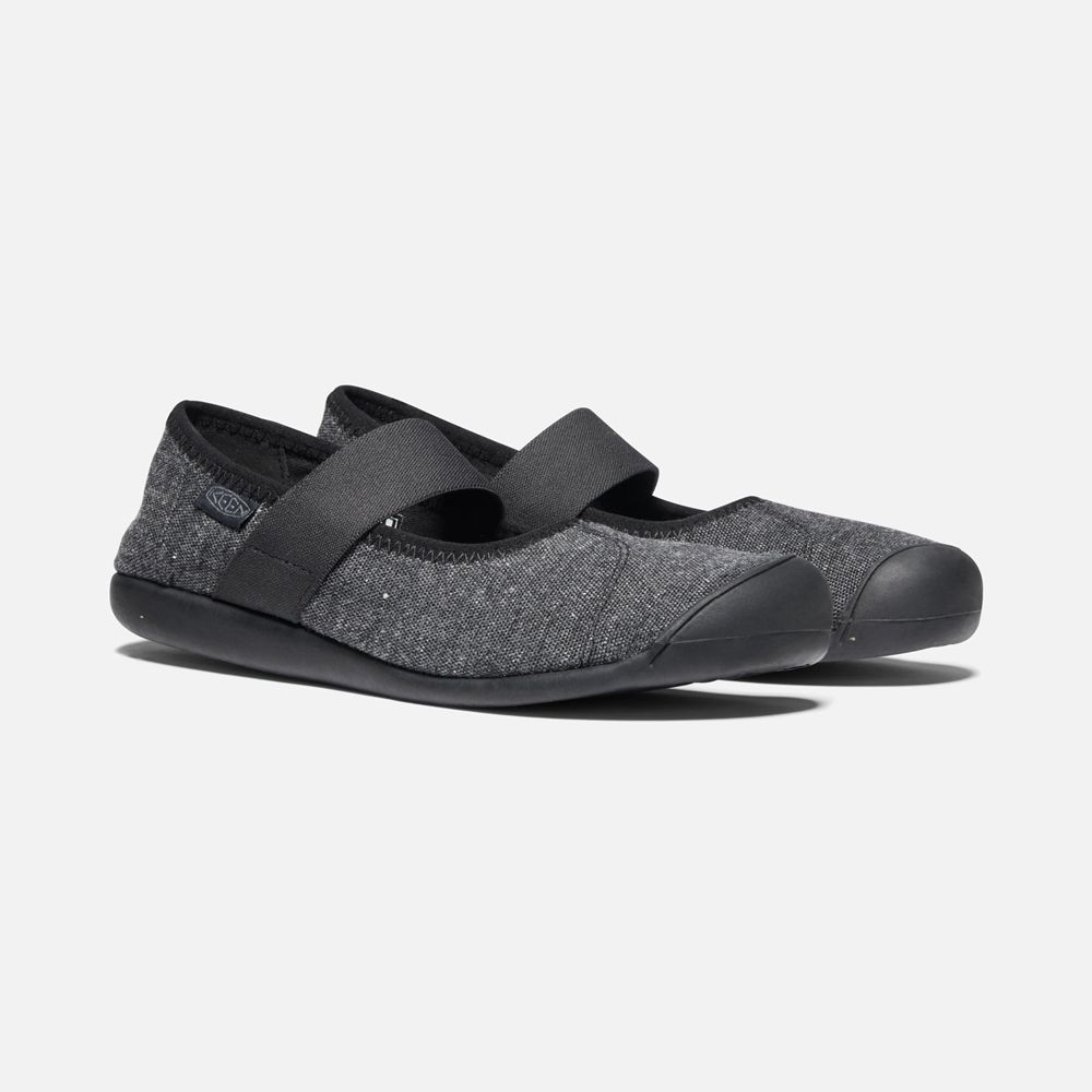 Keen Slip-On Kadın Gri - Sienna Kanvas Mary Jane - Türkiye TDWZ12573